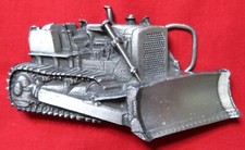 Vintage Belt Buckle 1978 Bergamot Brass Works K-38 Tractor Made In USA