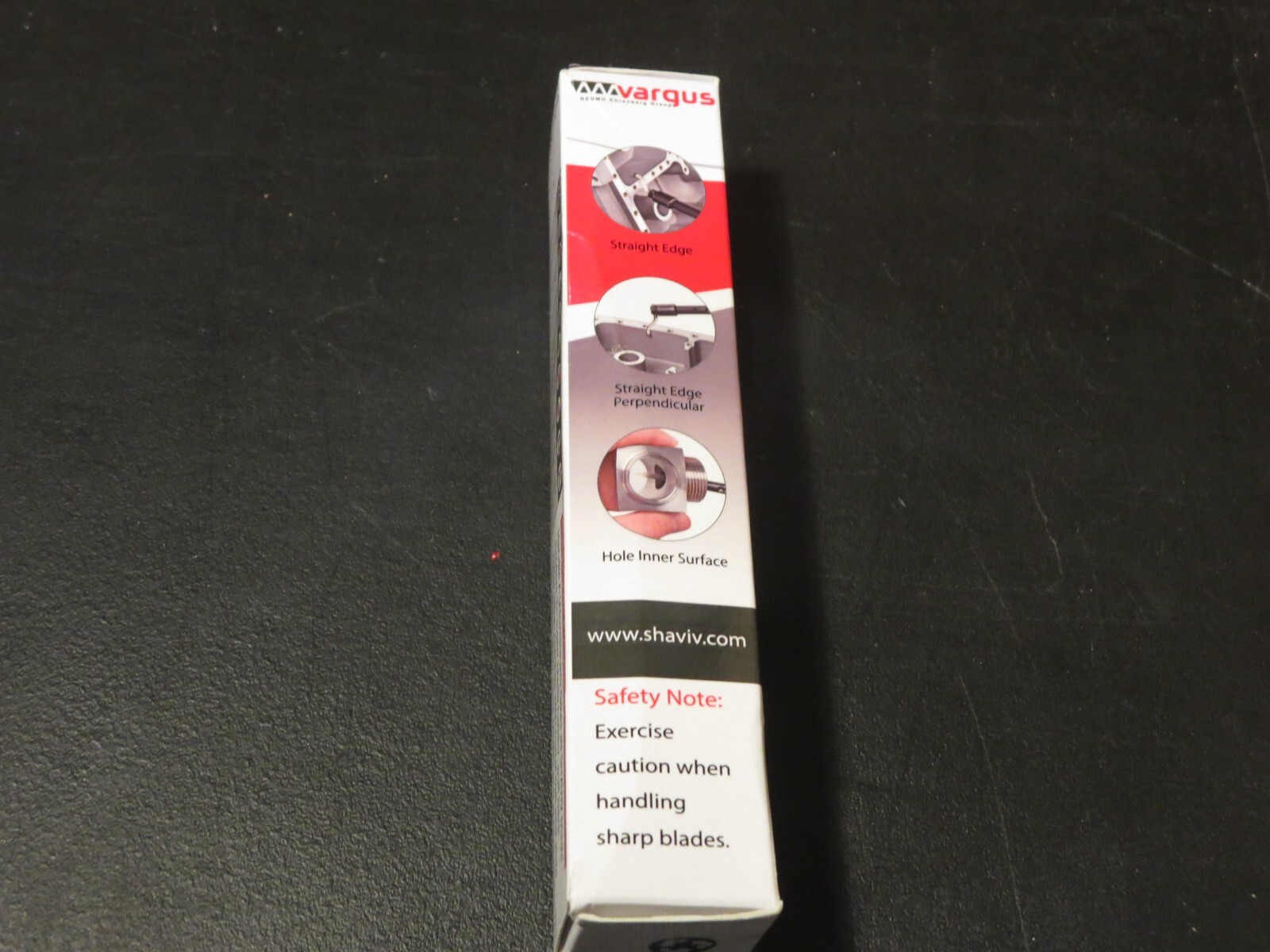 Vargus Shaviv Aluminum Handle  Tool Finishing with 2 blades new in the box