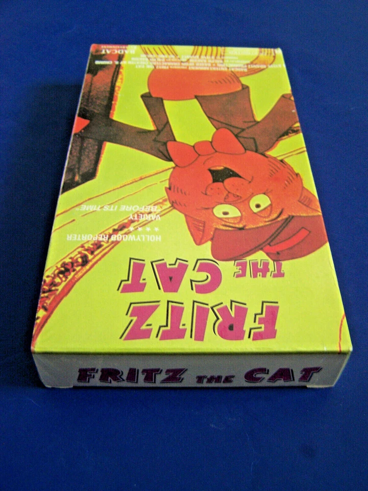 NEW Rare FRITZ THE CAT Factory Sealed Never Viewed VHS VIDEO Pristine Condition  - Image 4 of 4