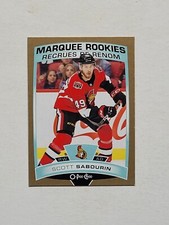 2019-20 OPC Update Marquee Rookie #641 Scott Sabourin Gold RC