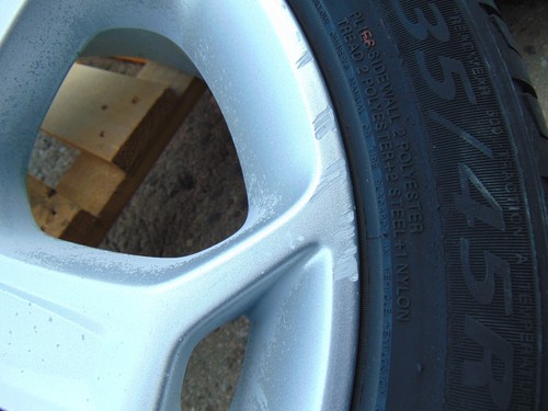 Ford Mondeo Alloy wheels tyres 06-14 5x108 235/45/17 5 spoke 7.5Jx17 7S7J1007AA - Picture 15 of 24