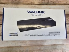 WAVLINK 15-in-1 USB C Docking Station 4K Triple Display 100W Charging 3 HDMI 2DP