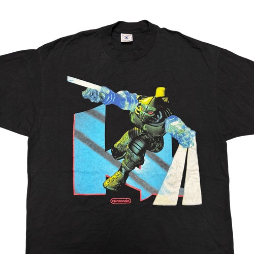 Vintage Nintendo Shirt Black 90s Single Stitch Killer Instinct Video Game Promo - Picture 2 of 11