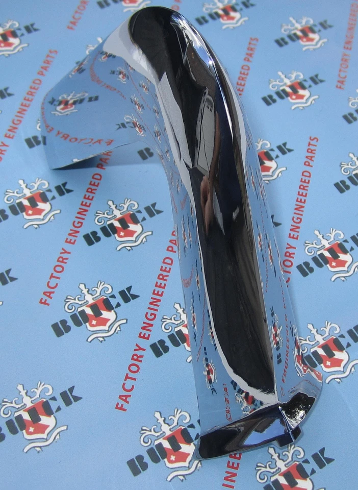 1958 Buick Limited Заднее Крыло Хром Коронный Молдинг - Изображение 4 из 4