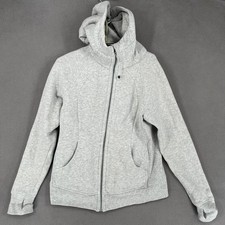 Lululemon Jacket Womens 8 Grey Full Zip Hoodi...