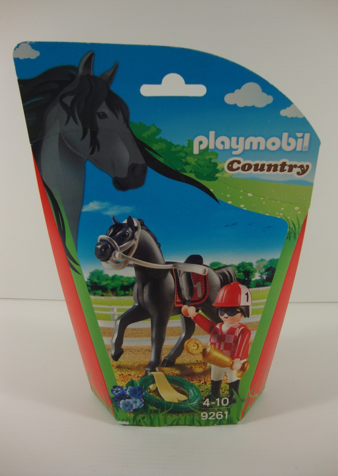 Playmobil Country 9261 Jockey Horse with Rider New