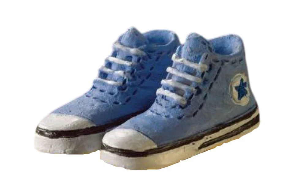 STREETS AHEAD DOLLSHOUSE Dolls House 4019 Baseball-Schuhe blau 1:12 für Puppenhaus