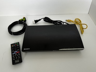 Sony BDP-S390 Blu-ray Disc Player with Wi-Fi (Black) -Remote- HDMI Cab