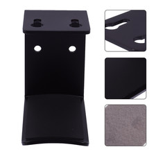 1pc Headphone Hanging Bracket Headset Stand Internet Headset Rack Black 