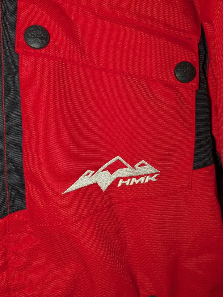 Chaqueta de moto de nieve 3 en 1 HMK Peak 2 XR Performance roja y negra para hombre talla XS  Foto 3 de 4