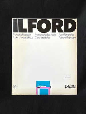 Sellado ILFORD Ilfobrom Deluxe 1,1 K, papel oscuro, 9x12 pulgadas, brillante - Imagen 1 de 2