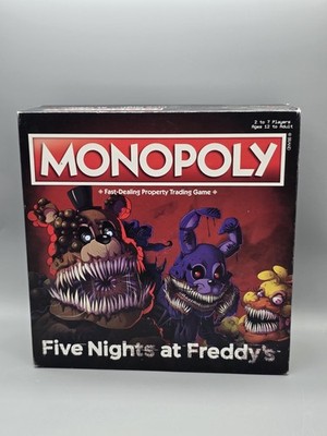Monopoly Five Nights at Freddy's GameStop Exclusive READ