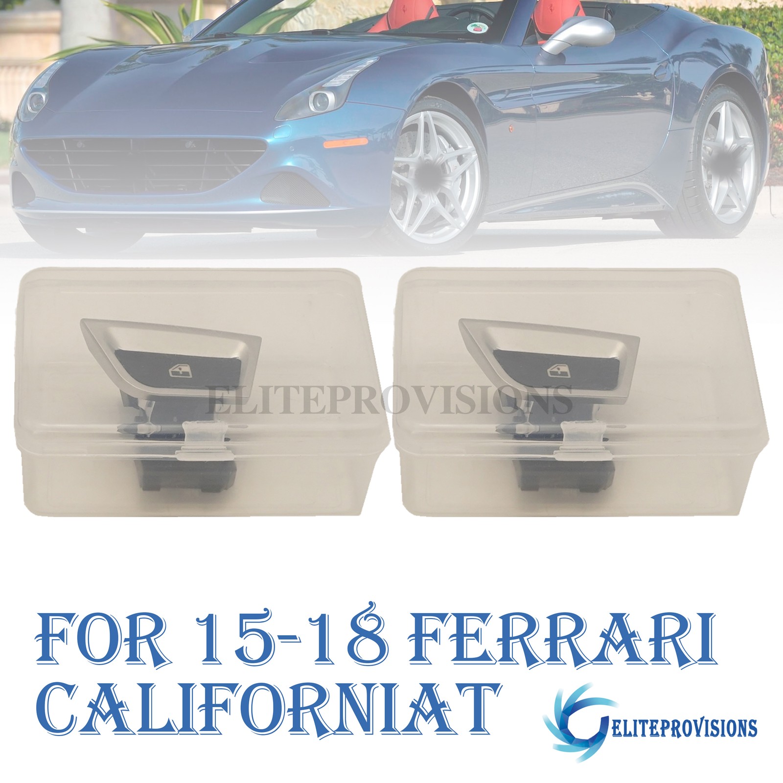 NEW Power Window Button Supporter 309097 309096 For 15-18 Ferrari CaliforniaT US