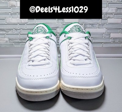 Air Jordan 2/3 Mens Size 11.5 White Pine Green Sail Grey FD0383-103