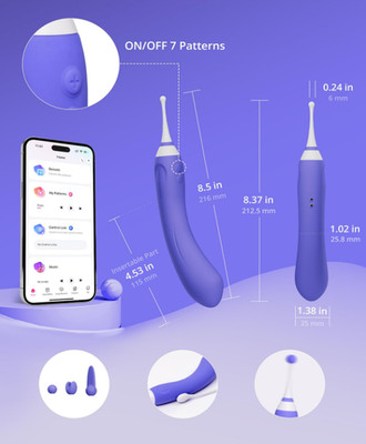 Hyphy App-Controlled Bluetooth Personal Massager - Lovense