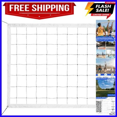 Professional Heavy Duty Volleyball Net - Outdoor Volleyball Nets with Aircraf...
