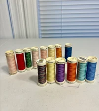 Lot of 14 Mixed Colors Threads - Mixed Brands New & Used