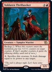 Voldaren Thrillseeker #171 March of the Machine MTG Rare