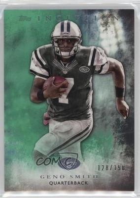 2015 Topps Inception Green /150 Geno Smith #4 1dm4