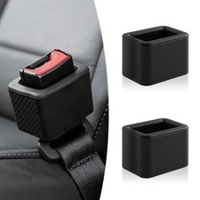 2 PCS Seat Belt Buckle Holder, Durable Silicone Material,Car Accessories, Sui...
