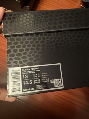 Nike Kobe 4 IV Draft Day Pack SEALED 2026 IV6585-900 Men Size 13