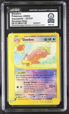 2003 Slowbro 33/147 Reverse Holo Aquapolis Pokemon CGC GUINNESS WORLD RECORD 1/1 on eBay