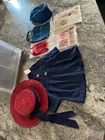 1962 Nice ! MATTEL CHARMIN CHATTY DOLL outfit "Around the World " w/record  !