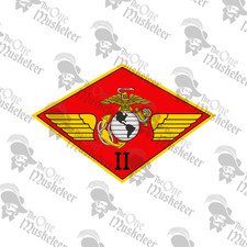 2nd Marine Aircraft Wing Emblem- Decal Quality 3m Vinyl 2nd Marine Aircraft Wing Emblem- Decal Quality 3m Vinyl