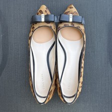 Cole Haan Tali Bow Cheetah Print Flats Size 8.5