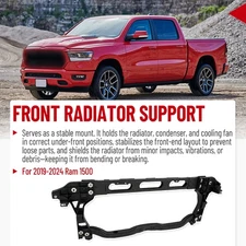 New Front Radiator Support For 2019-2024 Ram 1500 68403786AD CH1225305