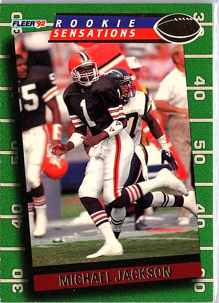 1992 Fleer #8 Michael Jackson Rookie Sensations