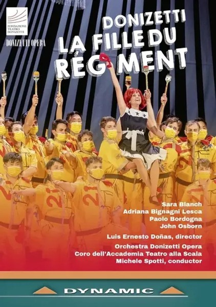 La Fille Du Regiment | Gaetano Donizetti | Italienisch | DVD | DVD | 2022-image