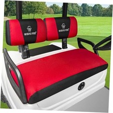 Golf Cart Seat Covers Fit for Yamaha G22 G19 G16 G9 G2 For YAMAHA G22 Red Black