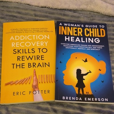 Addiction Recovery & Woman's Guide Inner Child Healing Workbook Potter Emerson