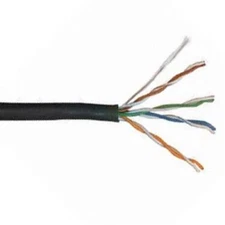6DB234STPENHM1B - CABLE CAT6E SOL SH BLK WP 1000FT 4P/23AWG DIRECT BURIAL