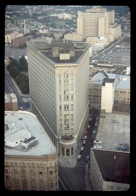 SL20  Slide 1967  Atlanta Georgia view from Peach Tree bldg 021a