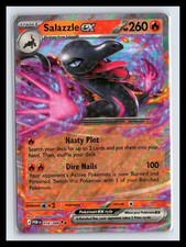 NM Holo Salazzle ex Perfect Order 016/088 UR Pokemon Card 5ban Graphics