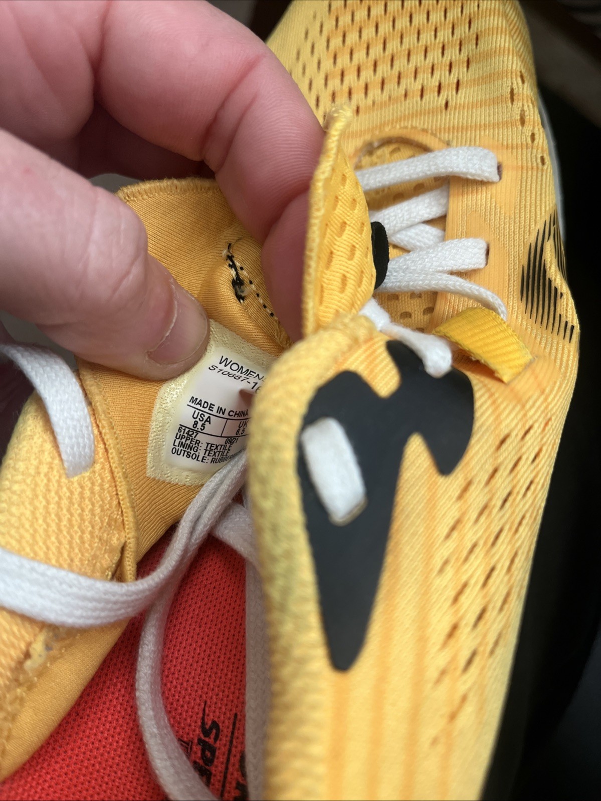 Saucony Women's Endorphin Pro 2 Running Shoes Vizi Gold Red Size 8.5 thumbnail 8