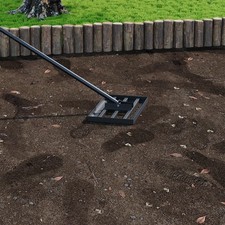 Professional Garden Roller - Metal Soil Flatting Equipment Soil Compactor UK