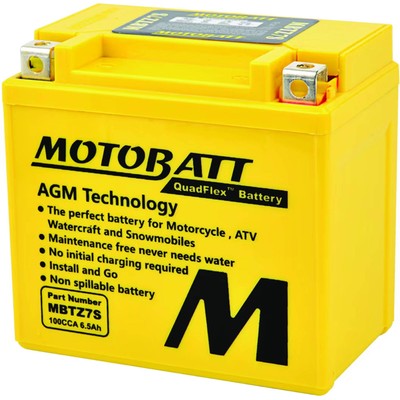 Motobatt Battery For Honda TRX450ER TRX450R 450cc 06-13
