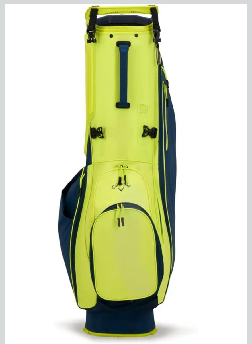 Callaway Hyperlite Zero Stand Golf Bag No Logo Highlighter Yellow