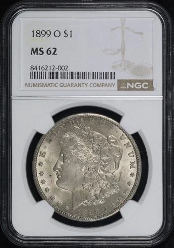 1899-O Morgan Dollar NGC MS-62