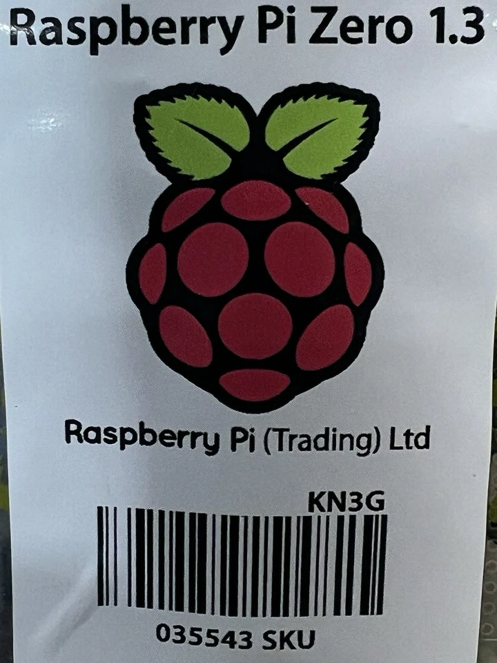 Raspberry Pi Zero v1.3 Development Board - Camera Ready - New - NIP - Image 2 of 4