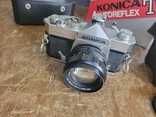 Konica Autoreflex T Camera Konica  Hexanon 57mm F 1.4 Lens Box