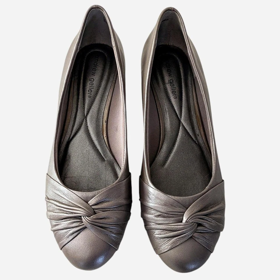 Zapatos de ballet de cuero vintage Foto 2 de 4