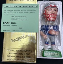 New England Patriots Sams 7161000 Bobble Head Nib
