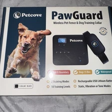 Brand New PetCove Paw Guard, Wireless Pet Fence And Dog Training Collar