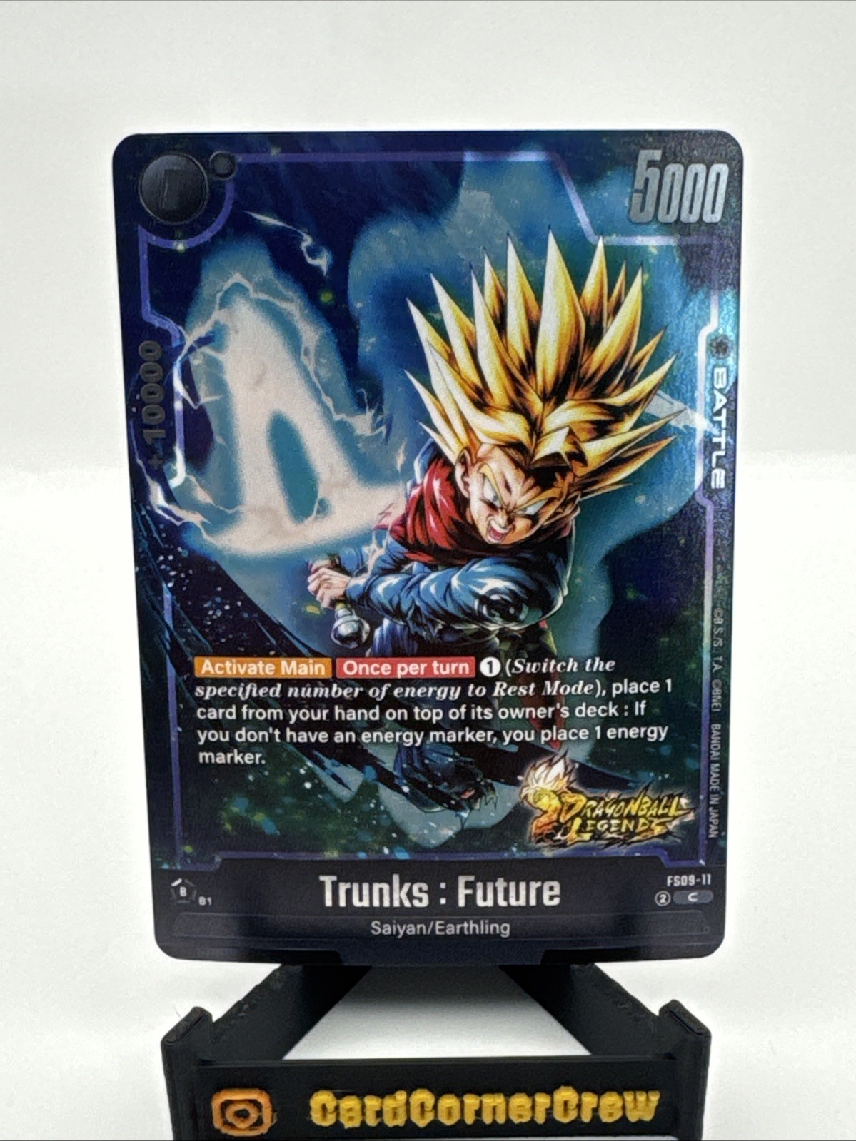 Dragonball Z Trunks Future Super Fusion World Foil Holo Card