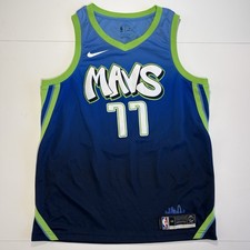Nike Dallas Mavericks Luka Doncic 77 2019/20 City Fan Edition NBA Jersey 48