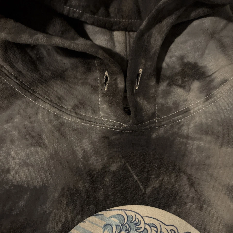 Lote (2) sudaderas con capucha de anime y Tokio Japón para hombre talla mediana - sol naciente y tie dye Foto 4 de 4